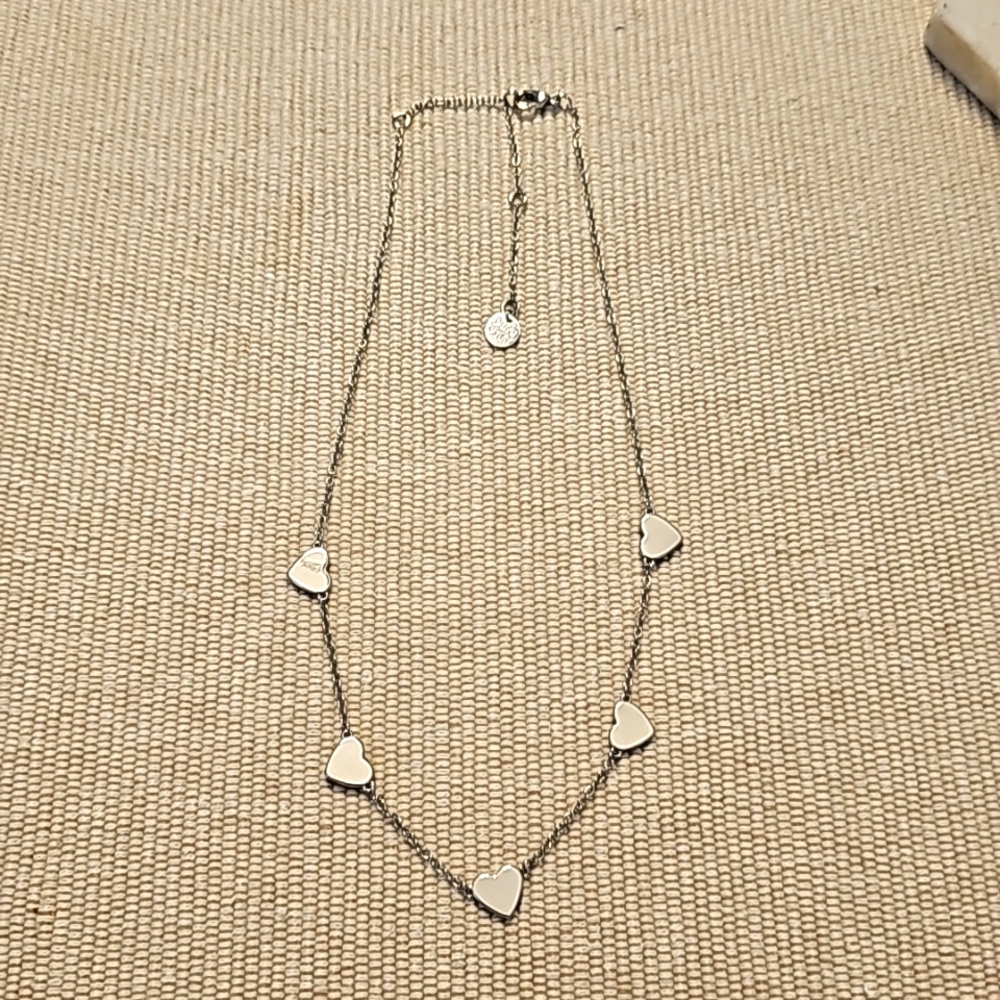 Pura vida  heart necklace